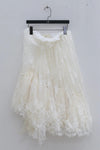 marc le bihan silk skirt 25302 E23 off-white